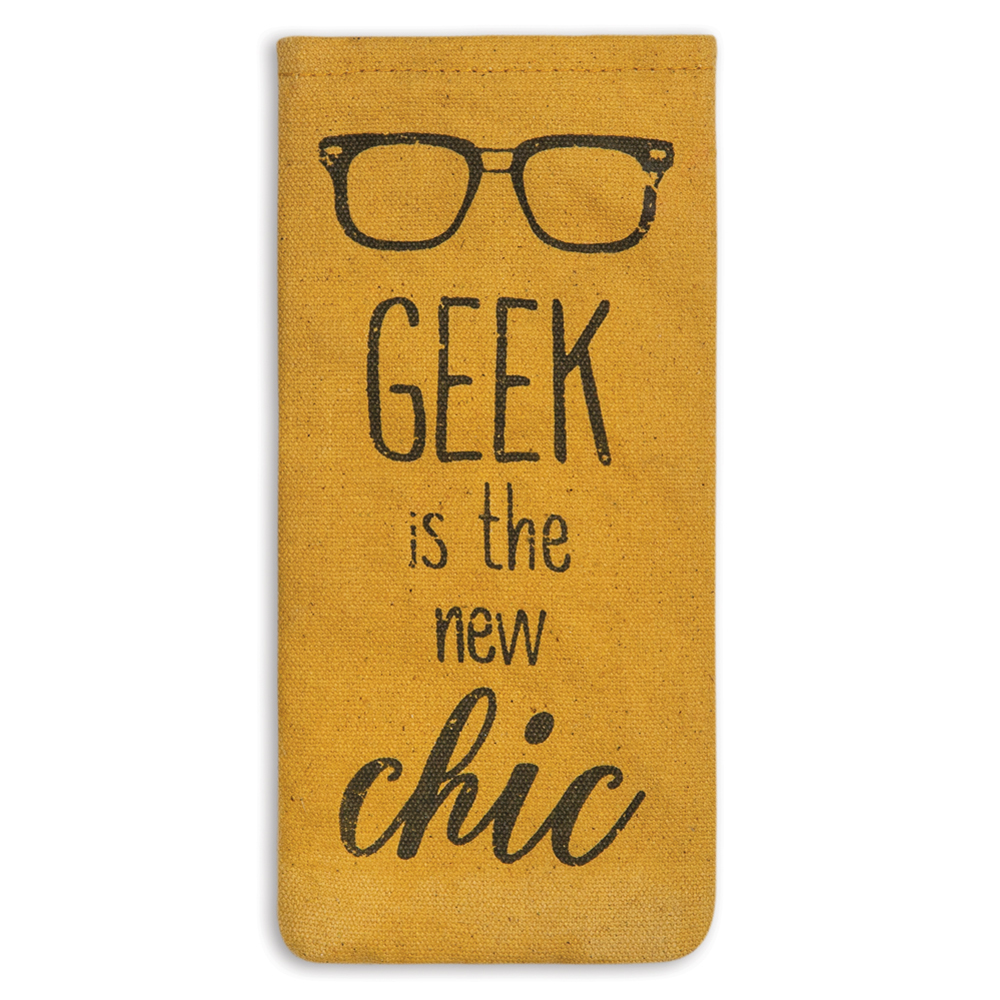 Geek to Chic Eyeglass Case 7½''W x 3½''H